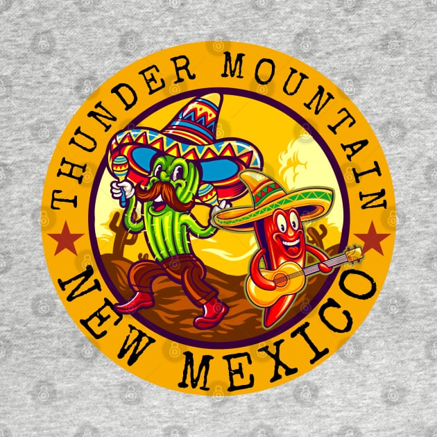 Thunder Mountain New Mexico by Energized Designs